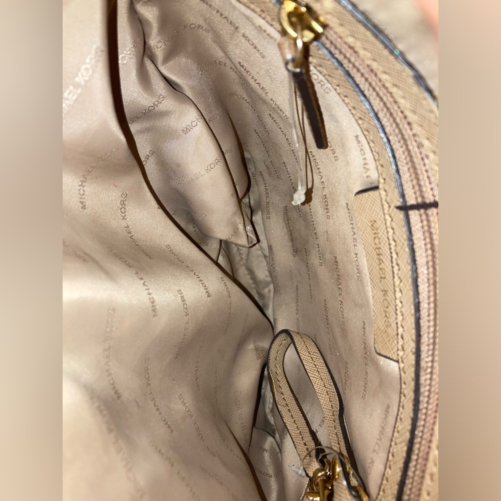 MICHAEL KORS MERCER LG SATCHEL SHOULDER LEATHER BAG 💼 - Picture 6 of 16